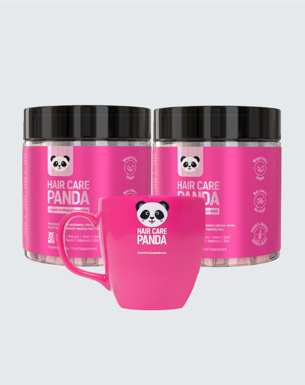 Haarverzorging Panda Pandastic Set
