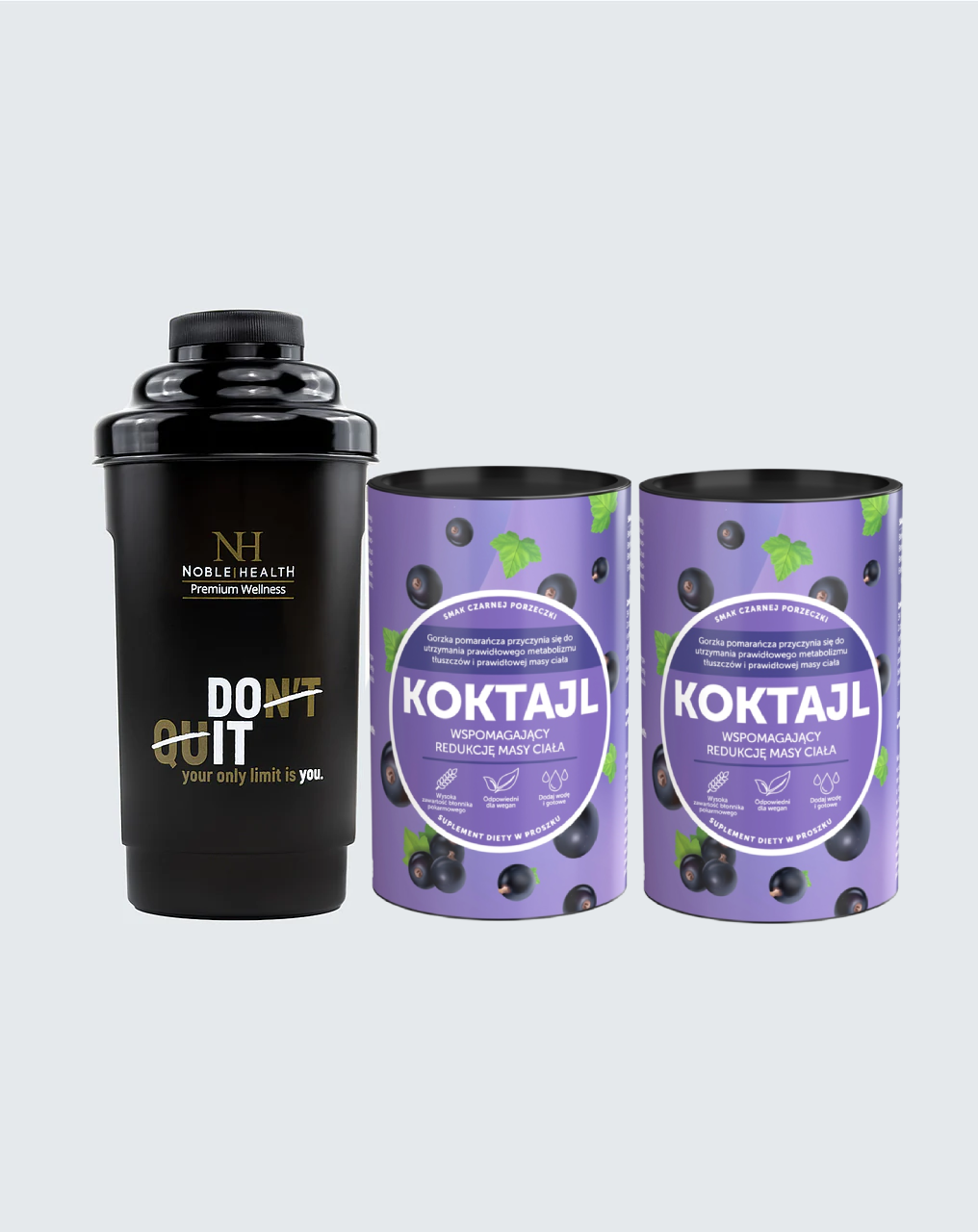 2 x Afslankcocktail + Shaker