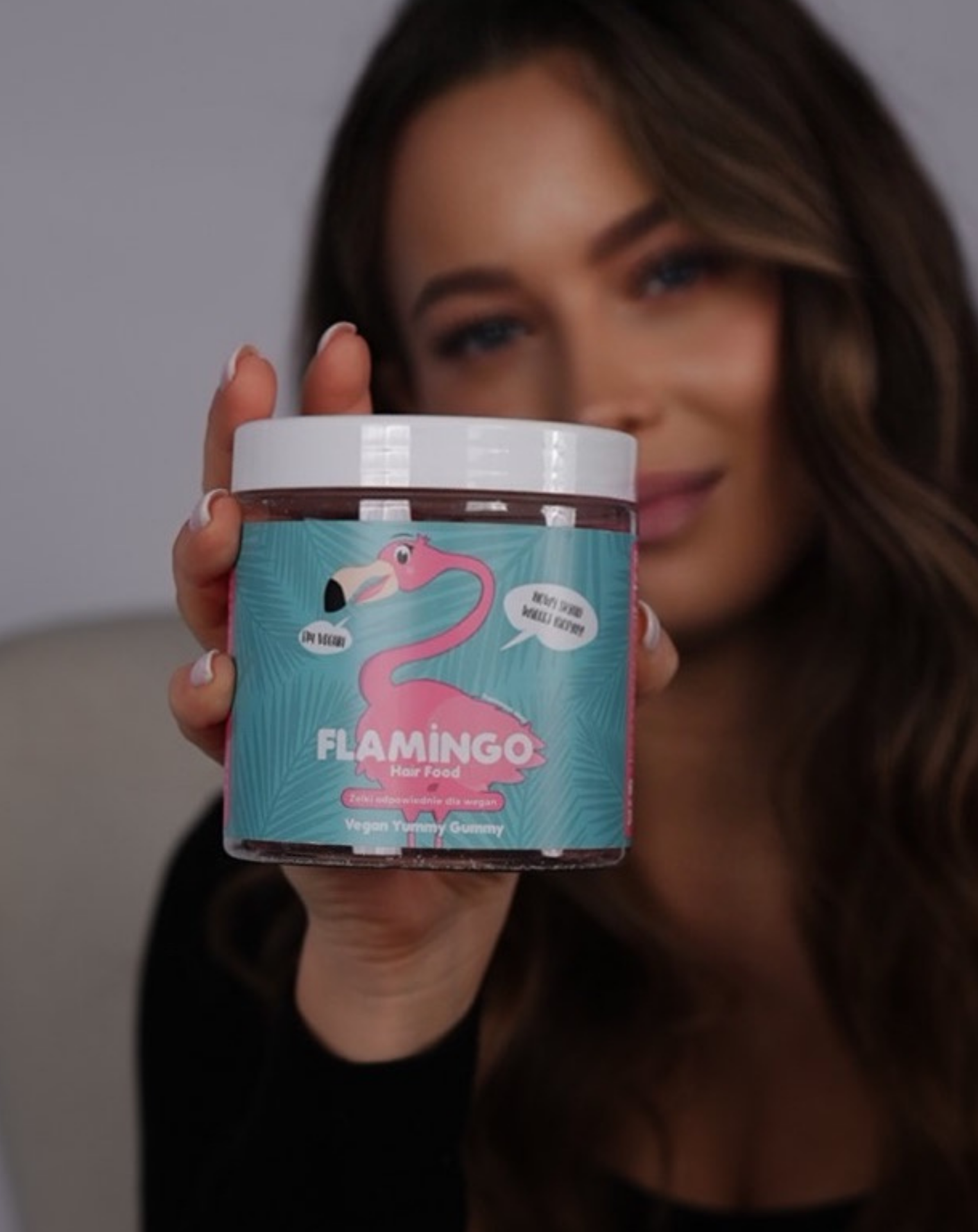 Flamingo Haarvoedsel Veganistisch Lekker Gummy