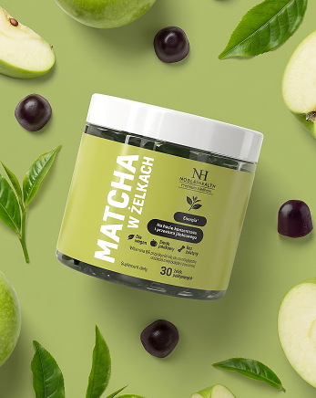 Matcha w żelkach – zielona herbata w prostszej formie