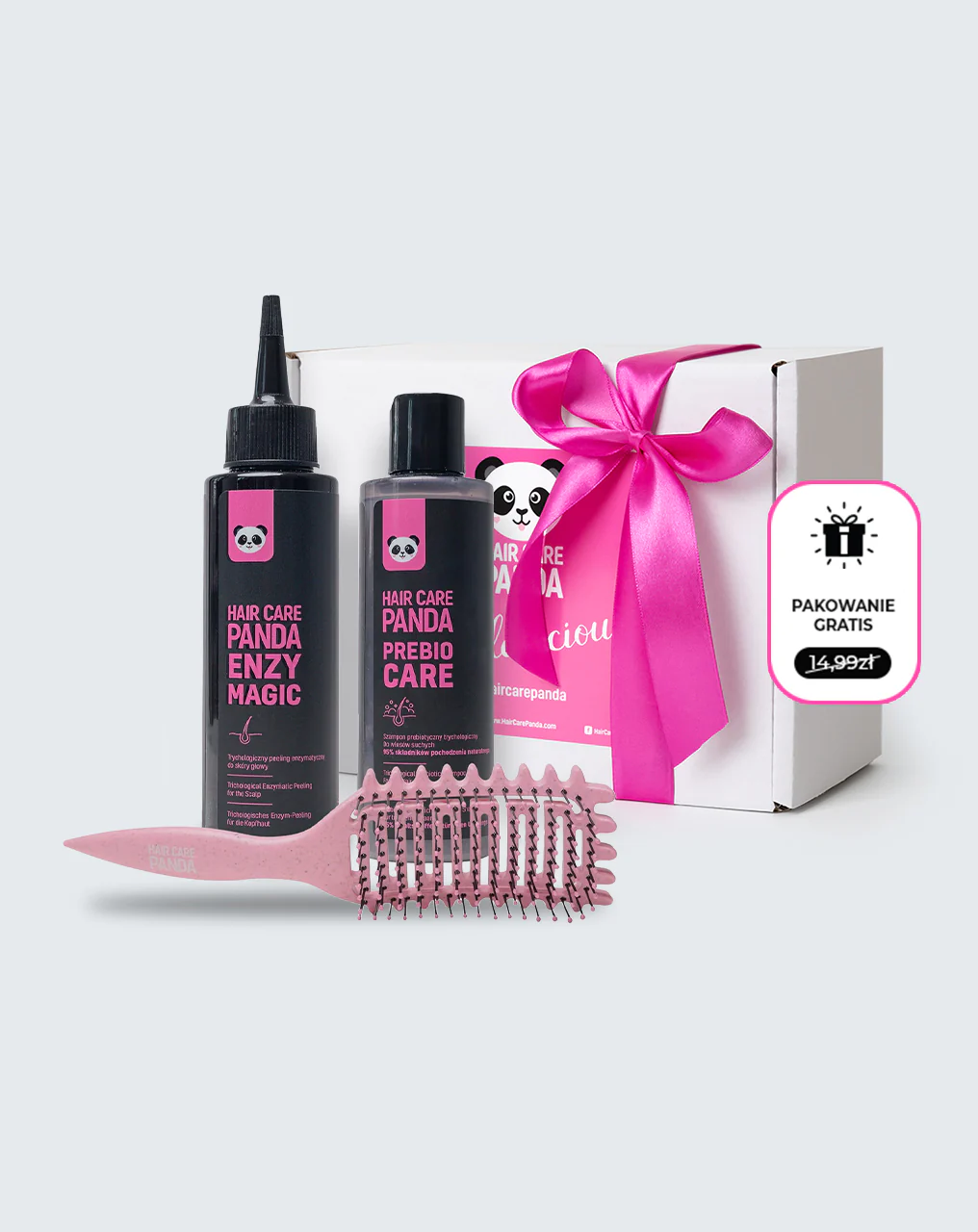 Panda hoofdhuid spa-set