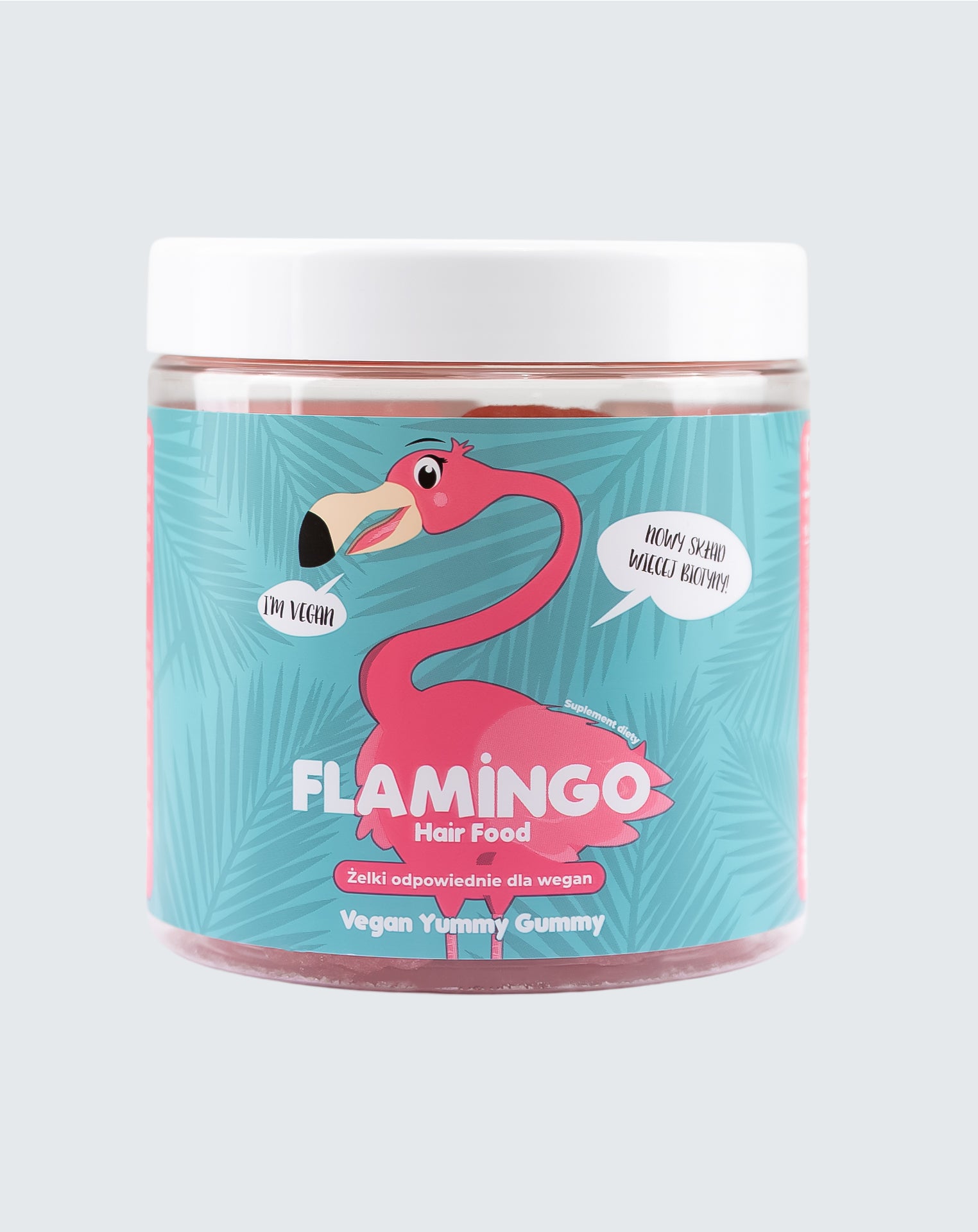 Flamingo Haarvoedsel Veganistisch Lekker Gummy