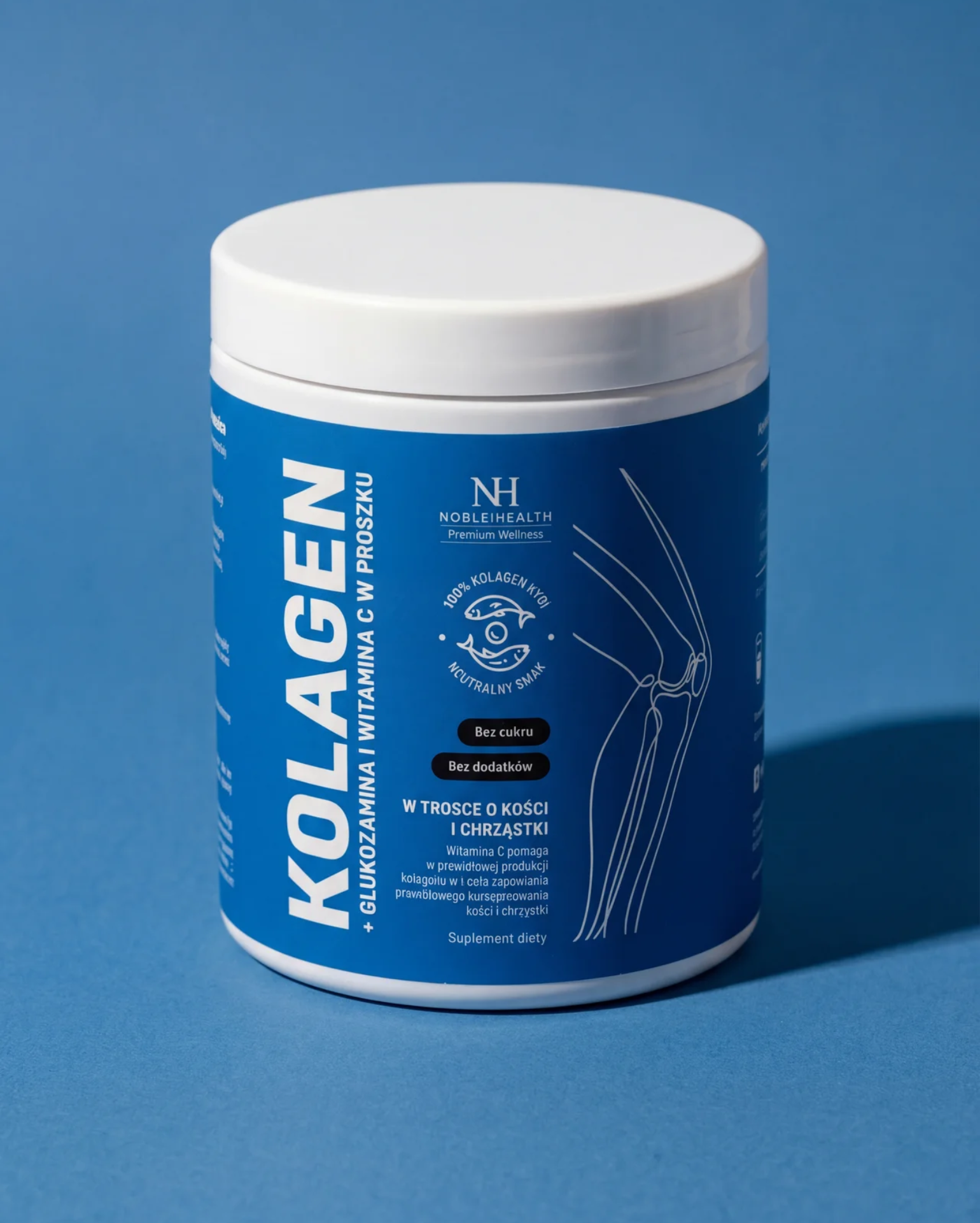 Collageen + glucosamine en vitamine C poeder