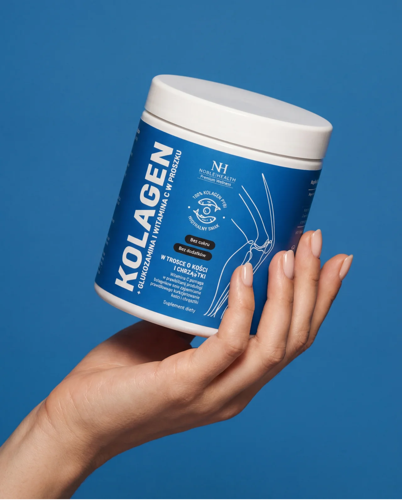 Collageen + glucosamine en vitamine C poeder