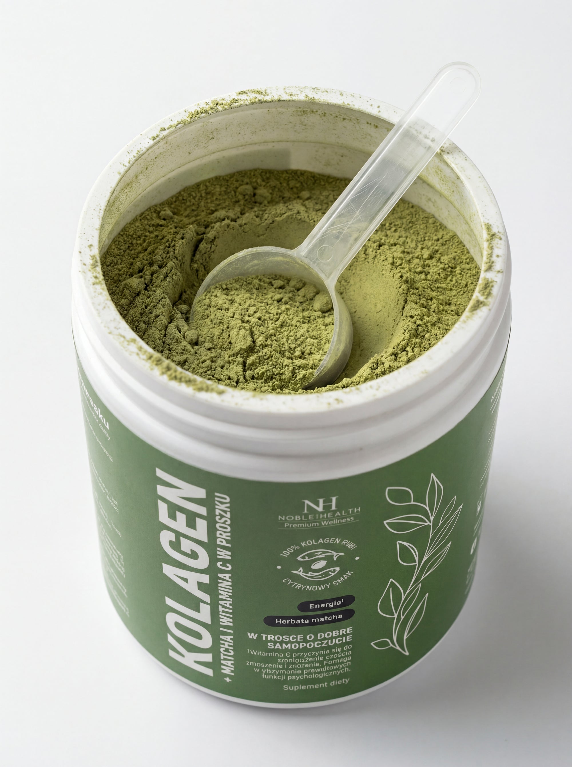 Collageen + matcha en vitamine C poeder