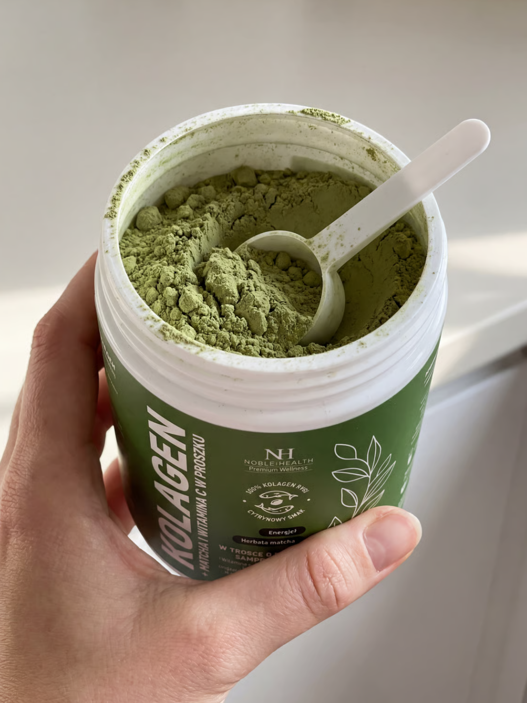 Collageen + matcha en vitamine C poeder