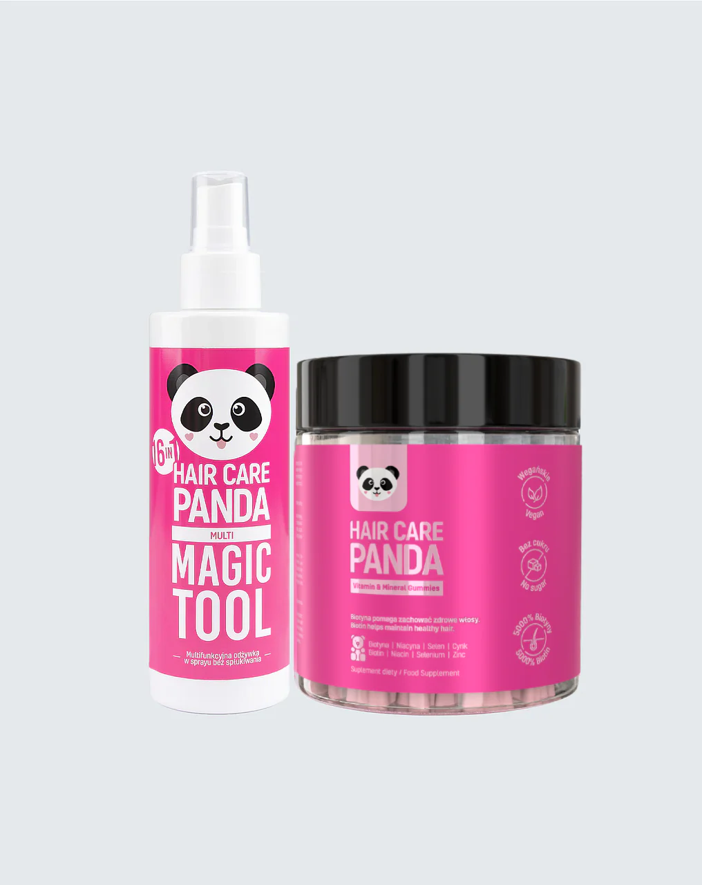 Haarverzorging Panda Magische Haarset