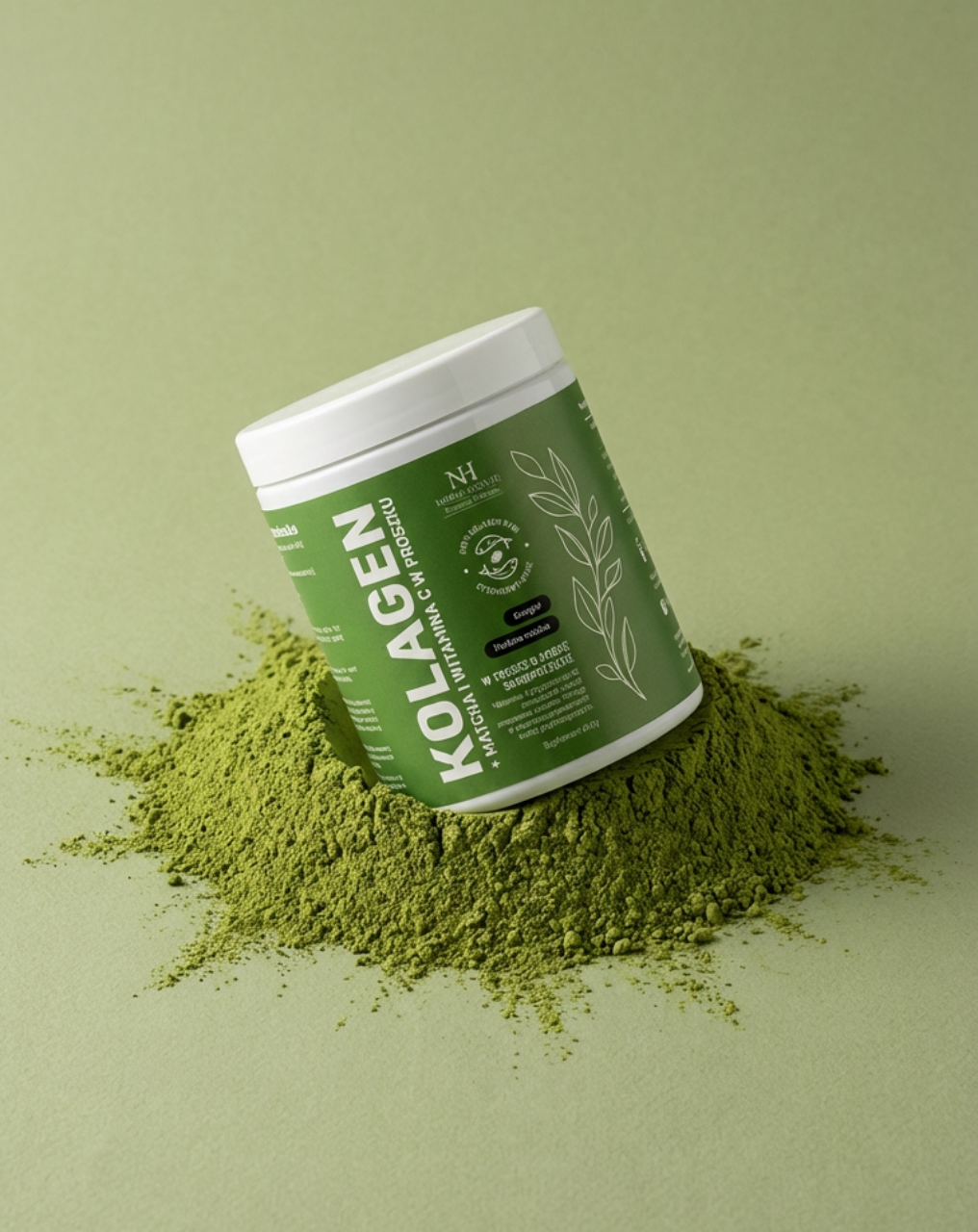 Collageen + matcha en vitamine C poeder