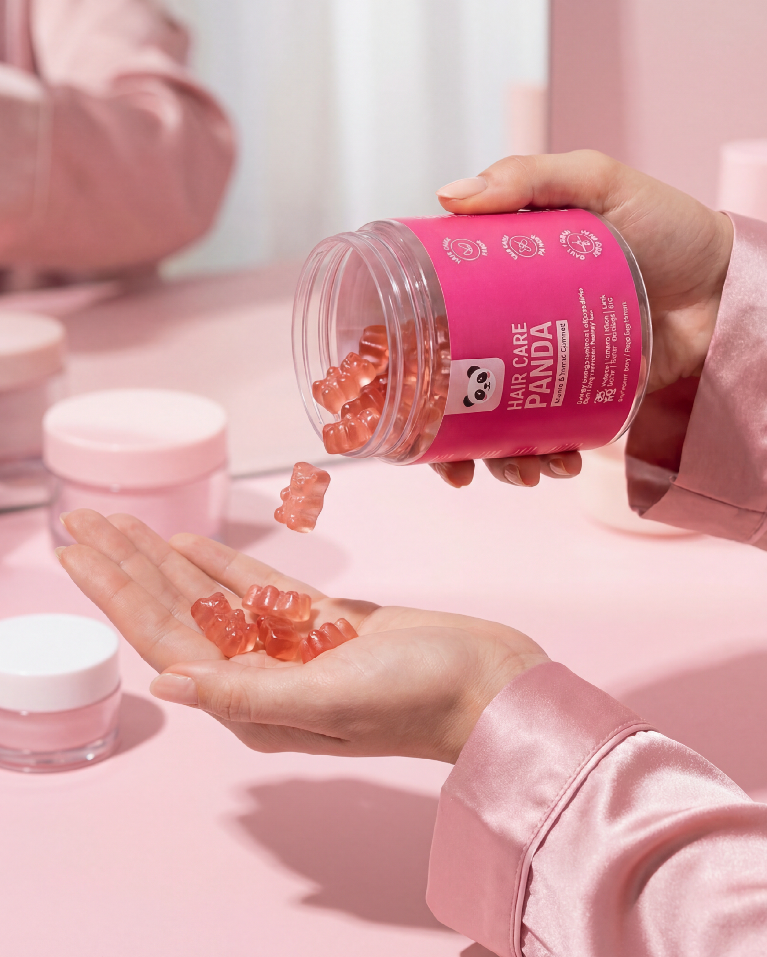 Haarverzorging Panda Vegan Gummies
