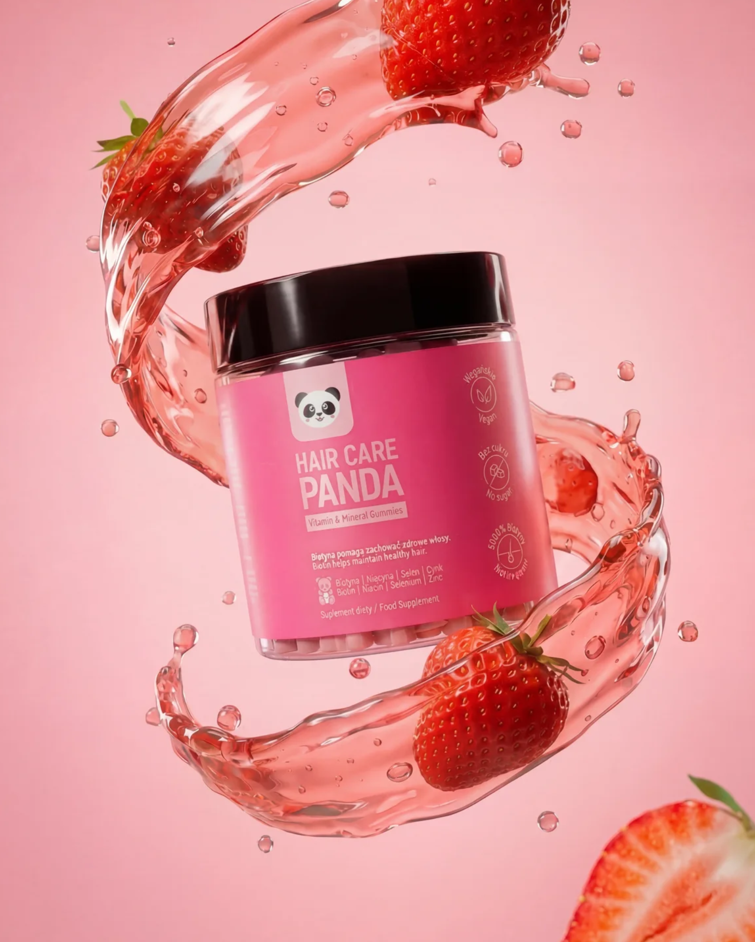 Haarverzorging Panda Vegan Gummies